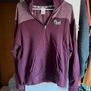 VS PINK Wuarter Zip